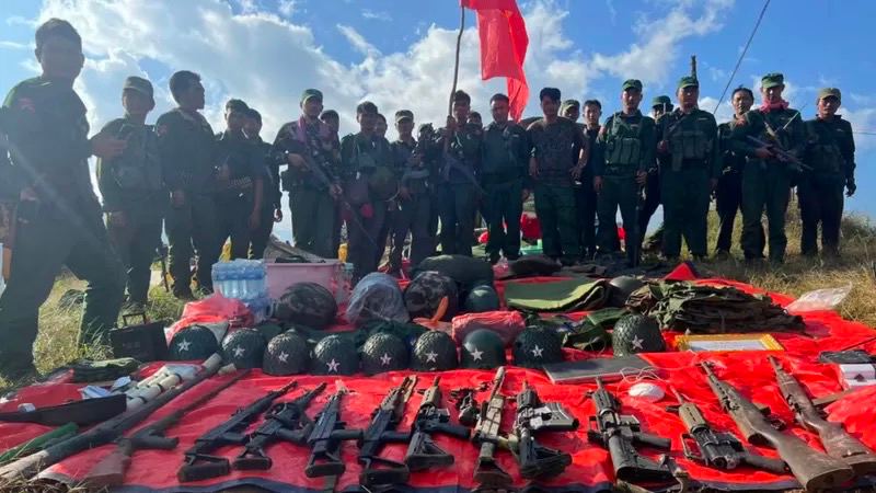 缅甸北部掸邦与克钦邦华裔少数民族武装近日与政府军交战