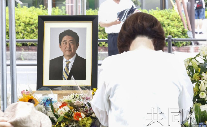 8日是日本前首相安倍晋三遭枪击身亡案发生一周年