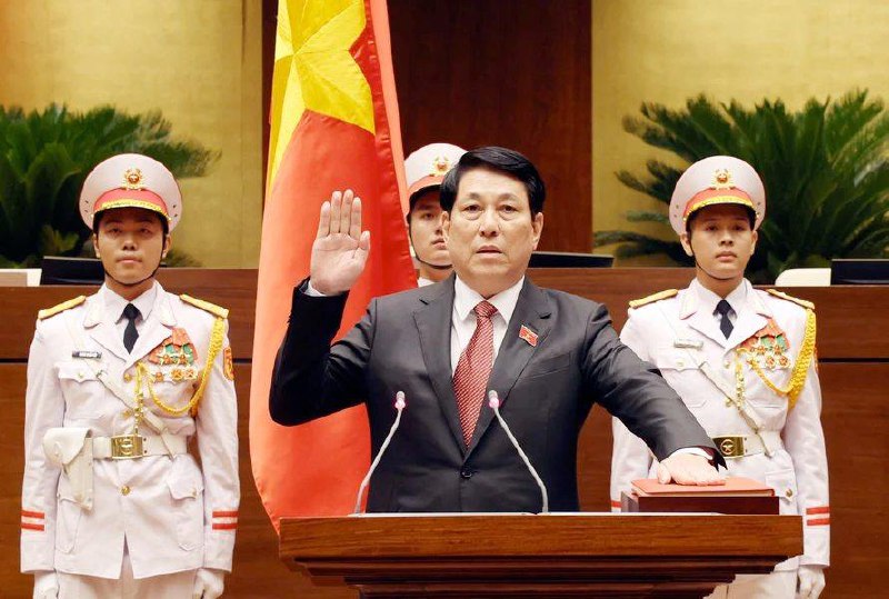 梁强10月21日当选新任越南国家主席（2021-2026年任期）