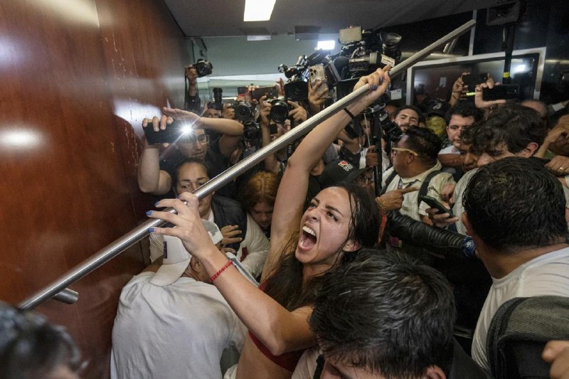 墨西哥参议院通过司法改革法案，抗议者一度冲击参议院