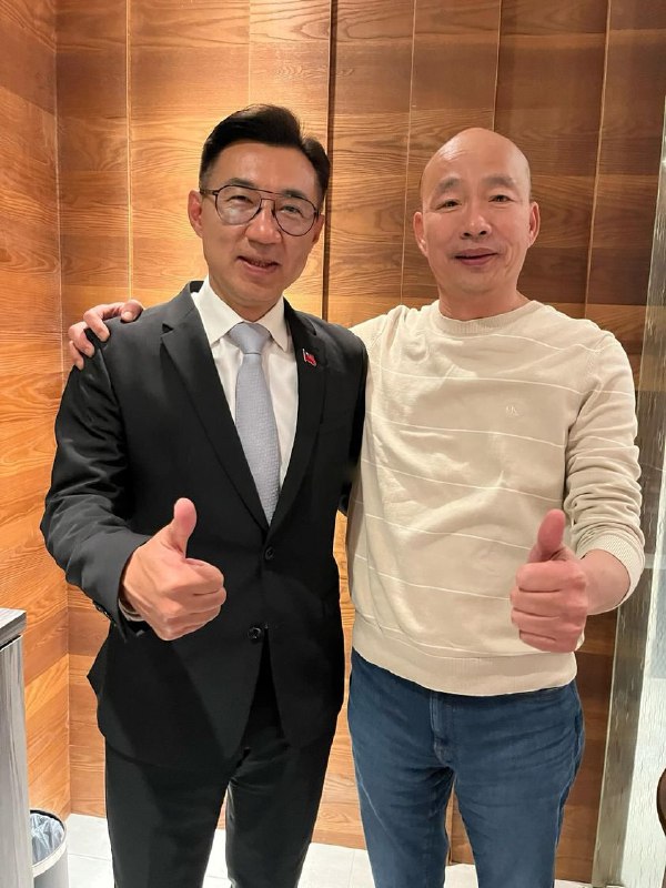 台湾，韩国瑜1月18日宣布：江启臣为立法院副院长候选人，与他（韩国瑜为立法院院长参选人）搭档参选；但若民众党愿意，民众党推出的人选将代替江启臣