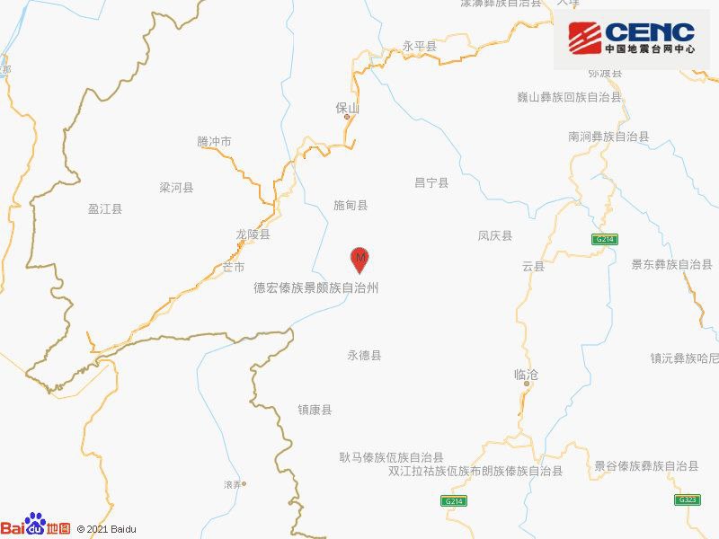 中国地震台网正式测定，05月13日11时42分在云南保山市施甸县（北纬24.43度，东经99.24度）发生4.7级地震，震源深度8千米