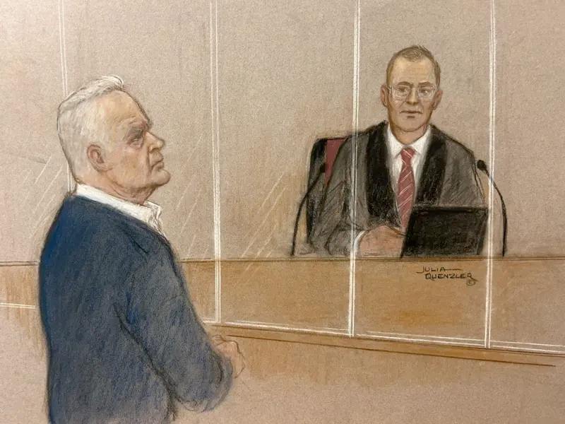 BBC前资深主持人休·爱德华兹因儿童不雅照片被判处6个月监禁，缓刑2年