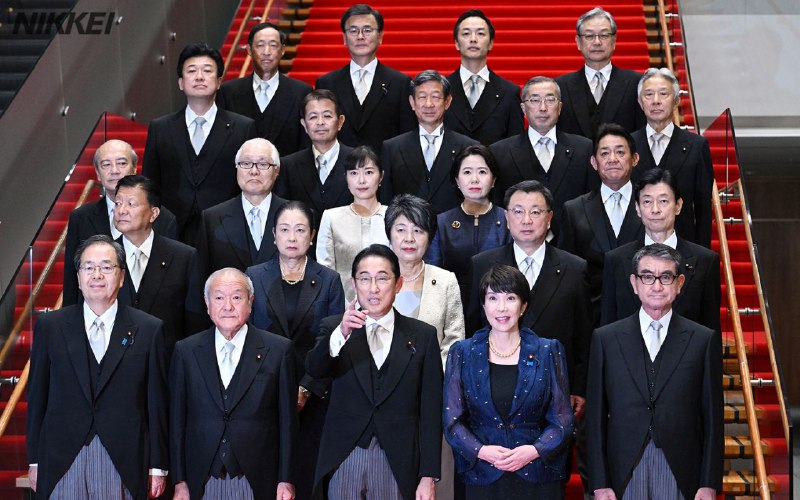 日本首相岸田文雄9月13日进行内阁改组，第二届岸田内阁第二次改组内阁在皇宫的认证仪式举行完毕后正式成立