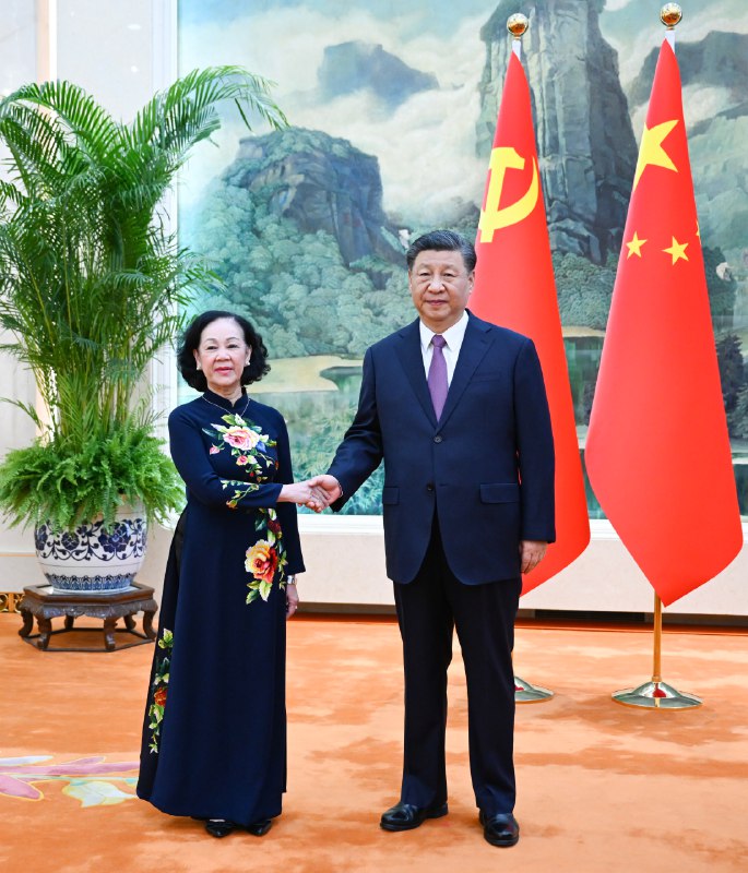 越共中央5月16日接受张氏梅引咎辞去越共中央委员、中央政治局委员、中央书记处常务书记、中组部长职务，退出工作