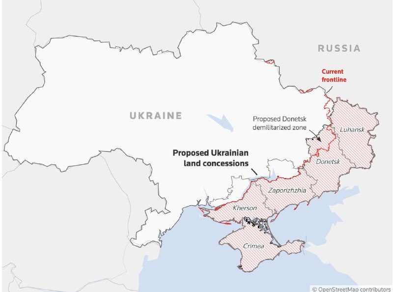 美国旨在结束俄乌战争的28点新计划引发担忧