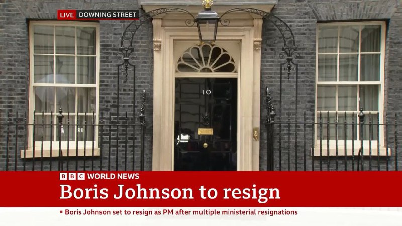 英国首相鲍里斯·约翰逊将于今日内宣布辞去保守党党首职务，但将在秋季继任者选出前继续担任首相