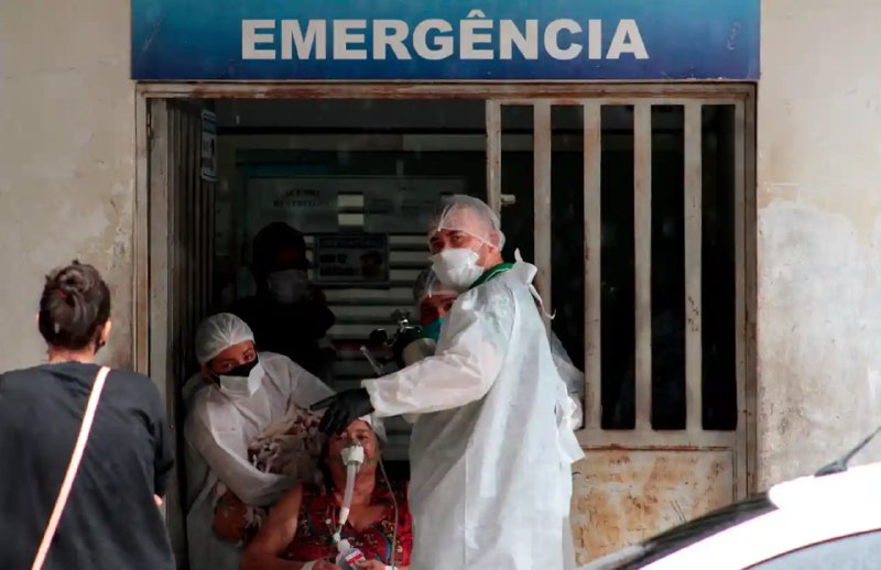 巴西亚马孙州首府马瑙斯医疗系统在激增的新型肺炎病例中面临崩溃，氧气严重缺乏